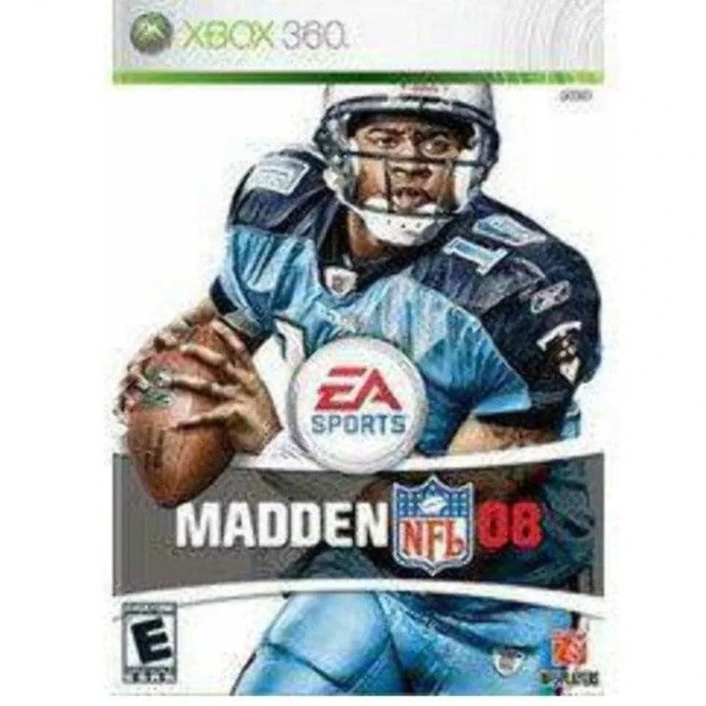 Madden NFL 08 Xbox 360 Football microsoft Live video‎ game CD Rated E